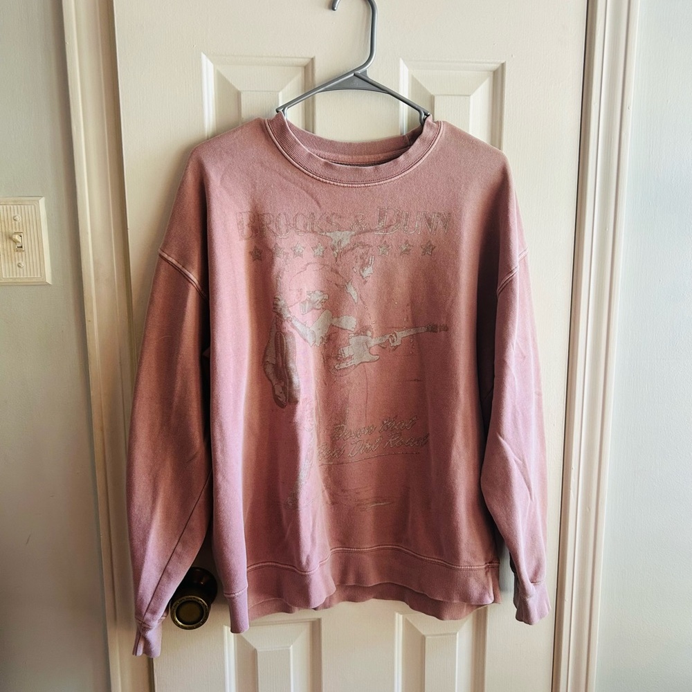 Brooks & TJ Pink Sweatshirt